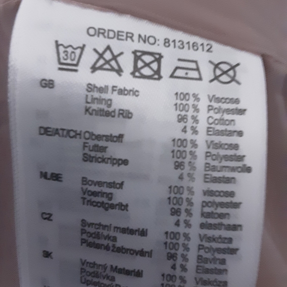 WOMENS LINED LIGHTWEIGHT BOMBER JACKET M - Picture 7 of 7